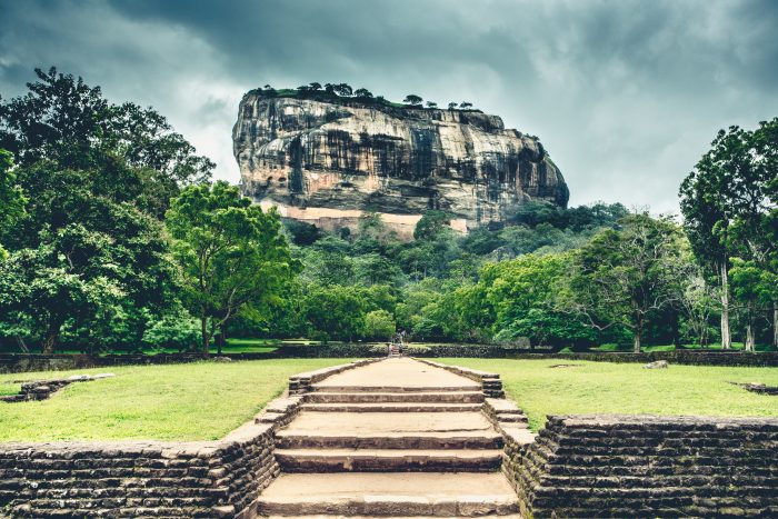 Sigiriya, Roca del León en Sri Lanka 