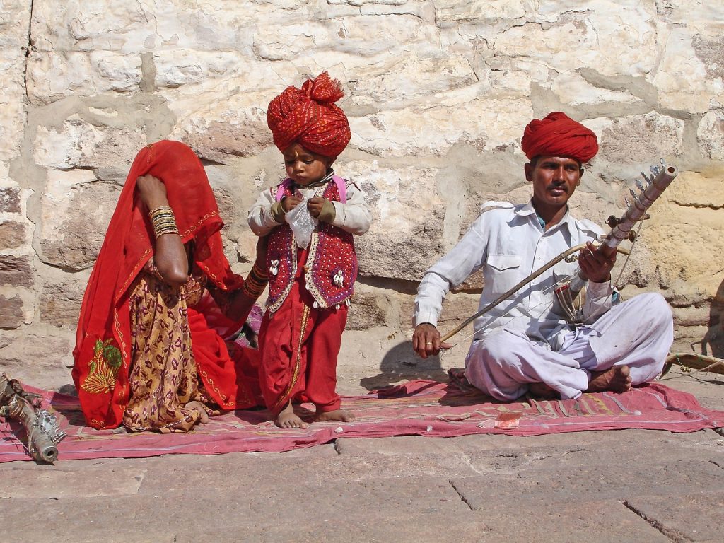 india, jodhpur, family